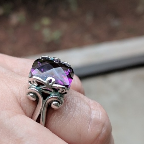 Amethyst ring - Picture 4 of 5
